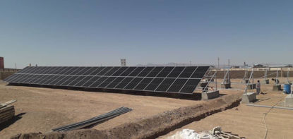 تصویر  اجرای سامانه نیروگاه خورشیدی متصل به شبکه با ظرفیت 100کیلووات استان اصفهان